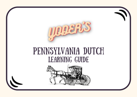 Yoder's Pennsylvania Dutch Basic Learning Guide